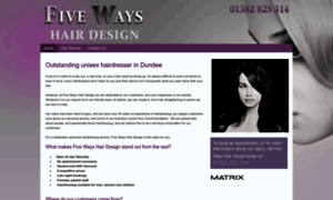 Fivewayshairdesign-dundee.co.uk thumbnail