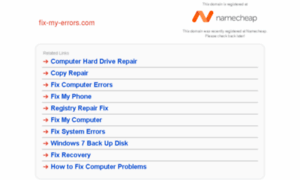 Fix-my-errors.com thumbnail