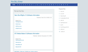 Fixdllhere.com thumbnail