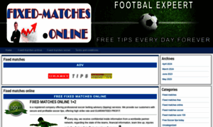 Fixed-matches.online thumbnail
