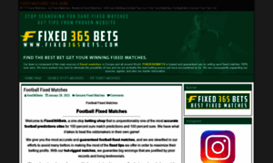 Fixed365bets.com thumbnail