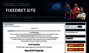 Fixedbet.site thumbnail