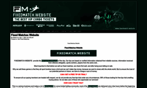 Fixedmatch.website thumbnail