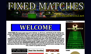 Fixedmatches1x2.net thumbnail