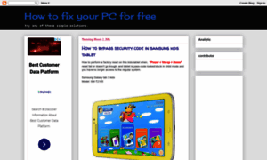 Fixfreeyourpc.blogspot.cz thumbnail