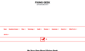 Fixinggeek.com thumbnail