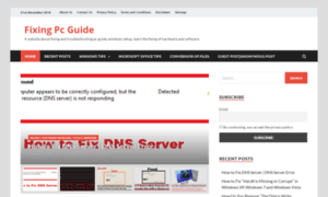 Fixingpcguide.com thumbnail