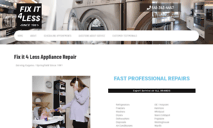 Fixit4lessappliance.com thumbnail