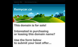 Fixmycar.ca thumbnail