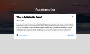 Fixsattamatka123.blogspot.com thumbnail