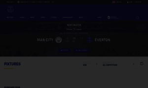 Fixtures.evertonfc.com thumbnail