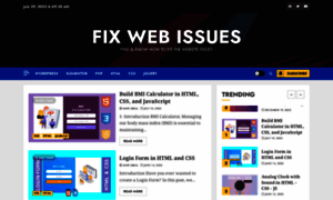 Fixwebissues.com thumbnail