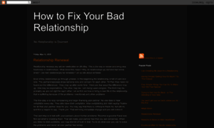 Fixyourelationship.blogspot.com thumbnail