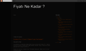 Fiyati-nekadar.blogspot.com.tr thumbnail