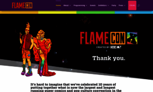 Flamecon.org thumbnail