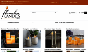 Flamelesscandles.net thumbnail