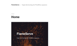 Flameserve.com thumbnail