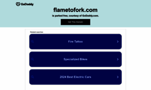 Flametofork.com thumbnail