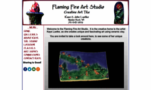 Flamingfireartstudio.com thumbnail