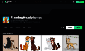 Flamingheadphones.deviantart.com thumbnail