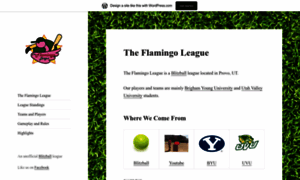 Flamingoleague.wordpress.com thumbnail