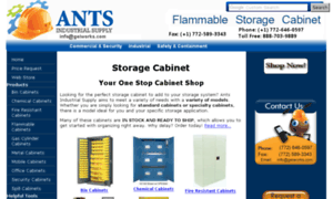 Flammablestorage-cabinet.com thumbnail