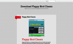 Flappybirdcheat.wordpress.com thumbnail