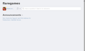 Flaregames.helpshift.com thumbnail