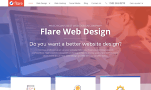 Flarewebdesign.com thumbnail