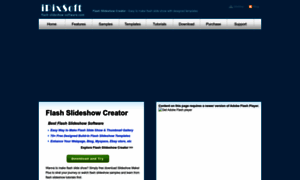 Flash-slideshow-software.com thumbnail