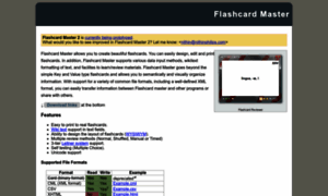 Flashcardmaster.sourceforge.net thumbnail