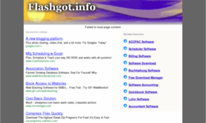Flashgot.info thumbnail