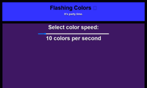 Flashing-colors.com thumbnail