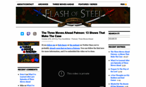 Flashofsteel.com thumbnail