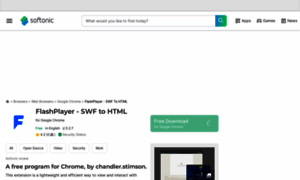 Flashplayer-swf-to-html.en.softonic.com thumbnail