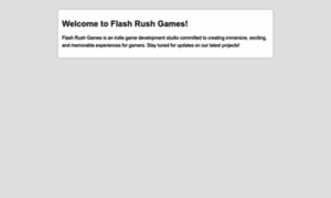 Flashrushgames.com thumbnail