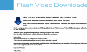 Flashvidownloader.com thumbnail