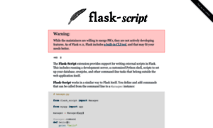 Flask-script.readthedocs.org thumbnail
