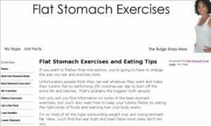 Flat-stomach-exercises.com thumbnail