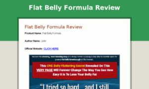 Flatbellyformulareview.com thumbnail