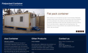 Flatpacked-container.com thumbnail