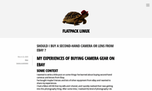 Flatpacklinux.com thumbnail