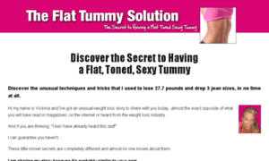 Flattummysolution.com thumbnail