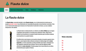 Flauta-dulce.com thumbnail