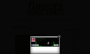 Flavorsandsenses.com thumbnail