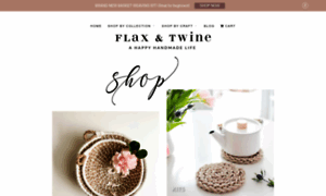 Flax-and-twine.myshopify.com thumbnail