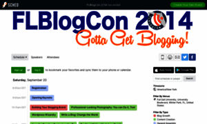 Flblogcon2014.sched.org thumbnail