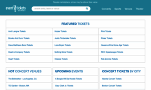 Fleetfoxes.eventticketscenter.com thumbnail