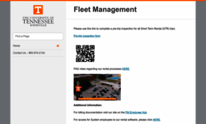 Fleetmanagement.utk.edu thumbnail