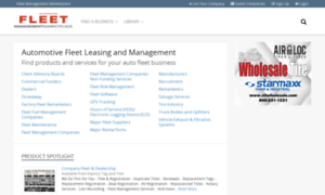 Fleetmanagementmarketplace.com thumbnail